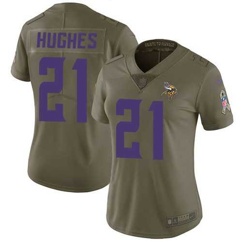 Women Nike Vikings 21 Mike Hughes Olive Salute To Service Limited Jersey Dzhi,We sell and wholesale Women Nike Vikings 21 Mike Hughes Olive Salute To Service Limited Jersey Dzhi on line form chian!
